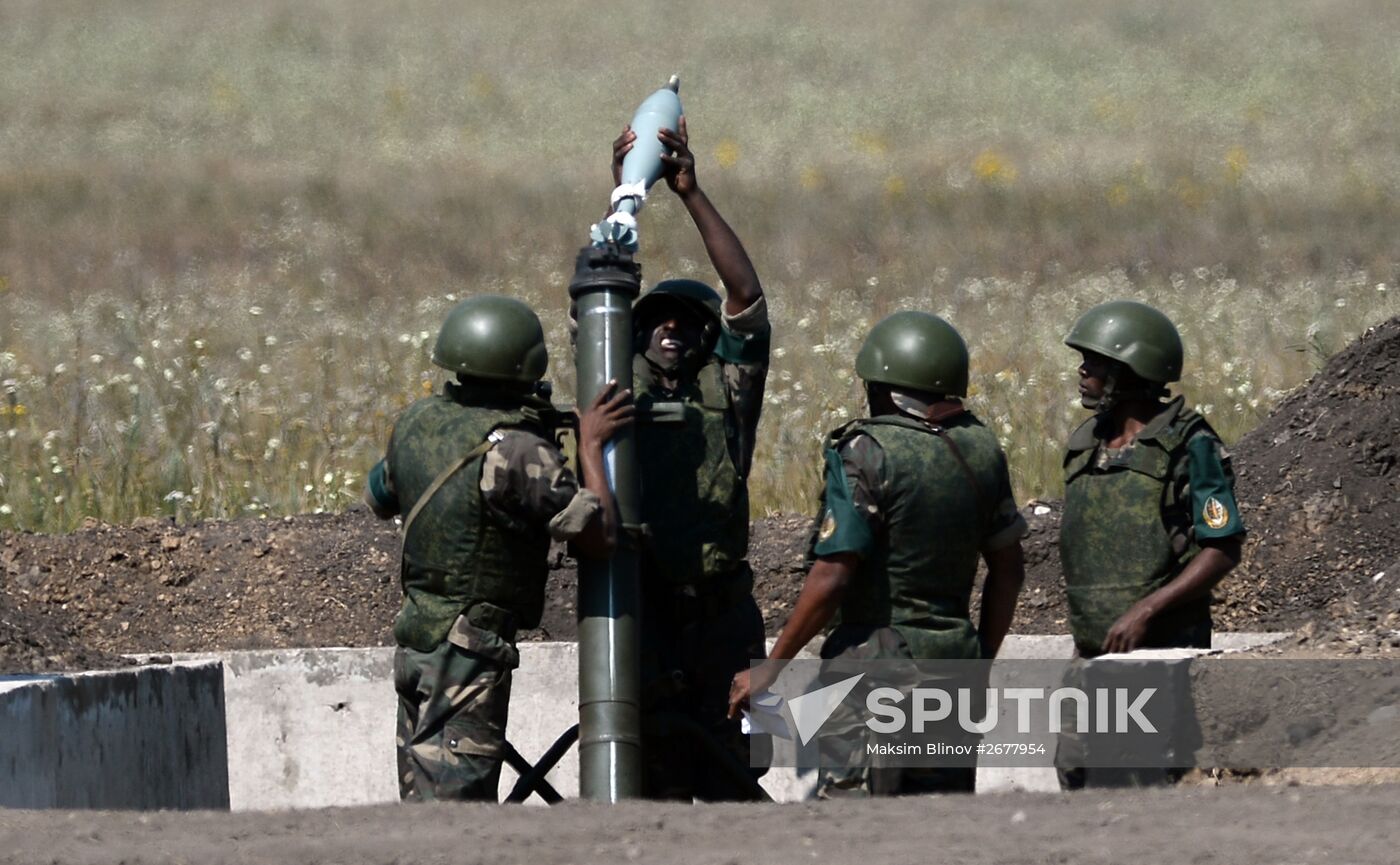 Masters of Artillery Fire competition in Saratov Region