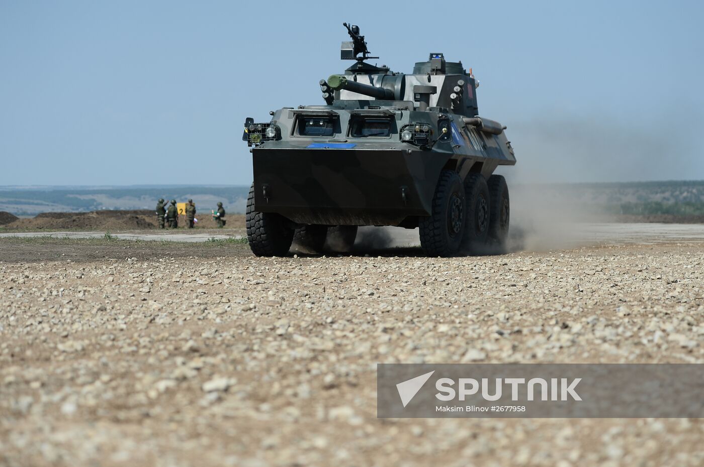 Masters of Artillery Fire competition in Saratov Region