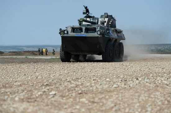 Masters of Artillery Fire competition in Saratov Region
