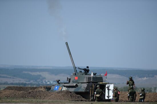 Masters of Artillery Fire competition in Saratov Region