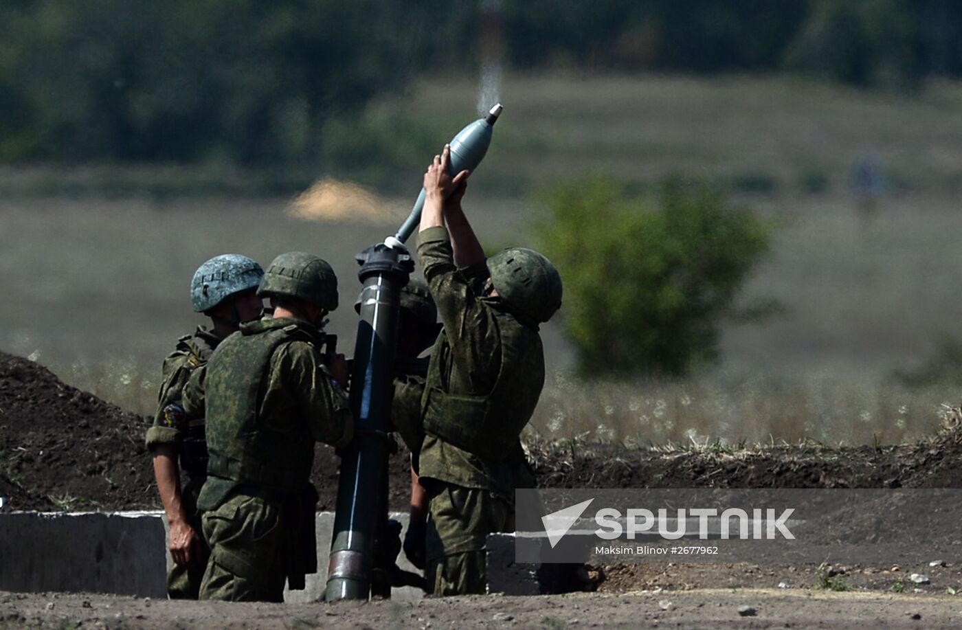 Masters of Artillery Fire competition in Saratov Region