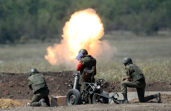 Masters of Artillery Fire competition in Saratov Region
