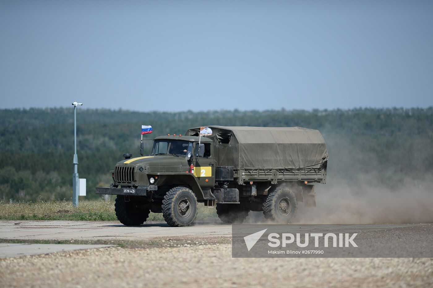 Masters of Artillery Fire competition in Saratov Region