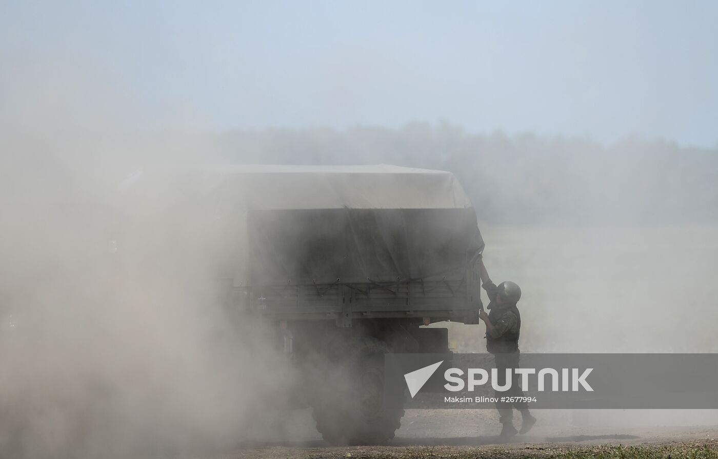 Masters of Artillery Fire competition in Saratov Region