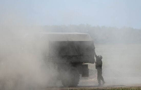 Masters of Artillery Fire competition in Saratov Region
