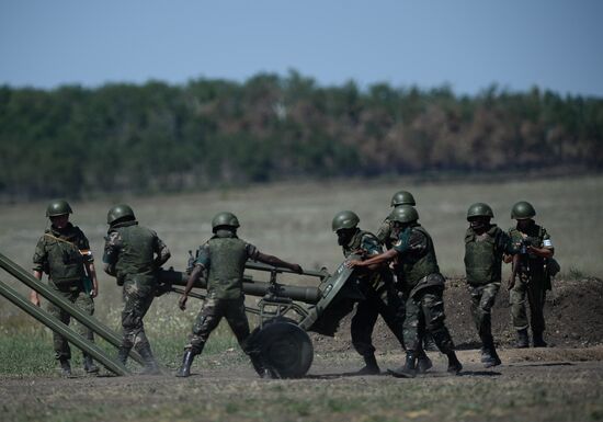Masters of Artillery Fire competition in Saratov Region