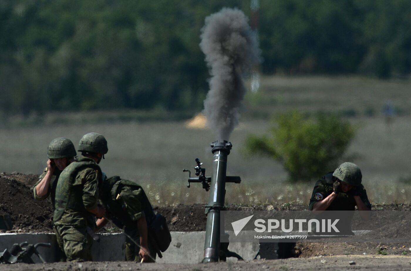 Masters of Artillery Fire competition in Saratov Region