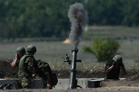 Masters of Artillery Fire competition in Saratov Region