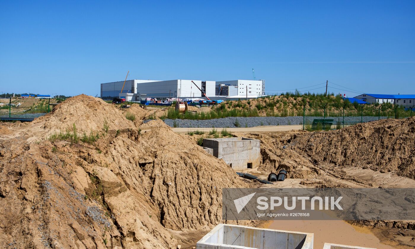 Building the Vostochny (Eastern) space center in the Amur Region