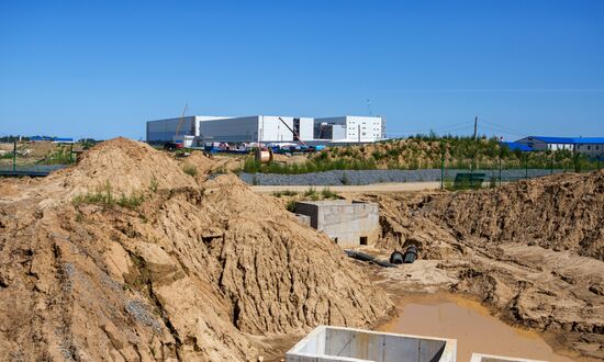 Building the Vostochny (Eastern) space center in the Amur Region