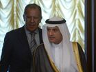 Russian Foreign Minister Sergey Lavrov meets with Saudi Arabian Foreign Minister Adel bin Ahmed Al-Jubeir in Moscow
