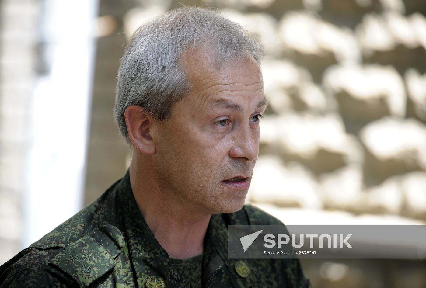 Deputy Commander of Donetsk People's Republic's federalists headquarters Eduard Basurin