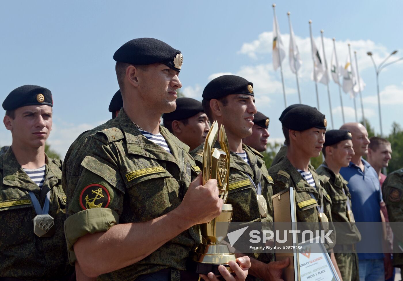 The Suvorov Onslaught competition of BMP-2 infantry combat vehicles. Finals