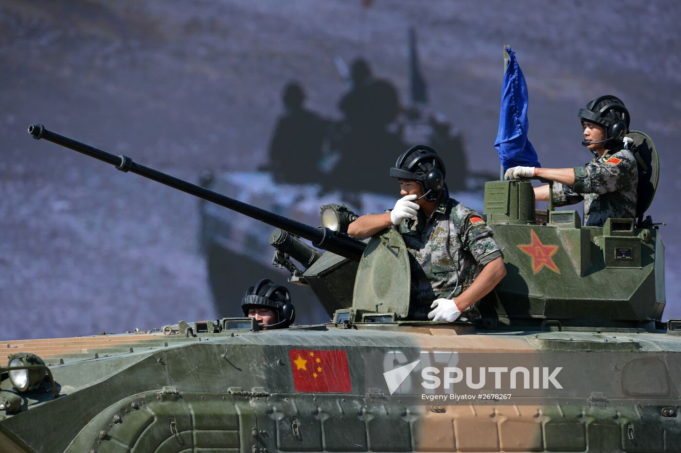 The Suvorov Onslaught competition of BMP-2 infantry combat vehicles. Finals