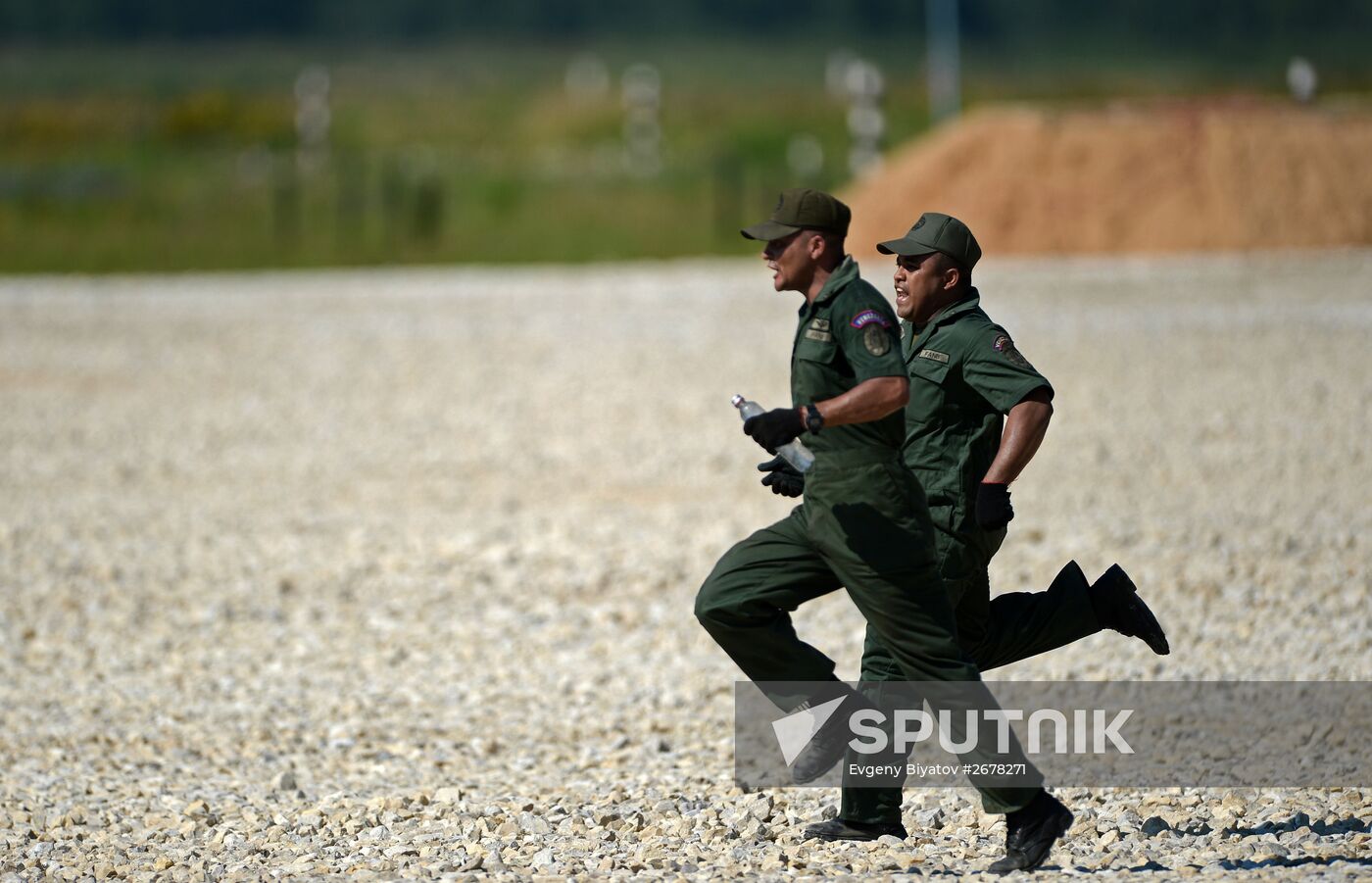 The Suvorov Onslaught competition of BMP-2 infantry combat vehicles. Finals