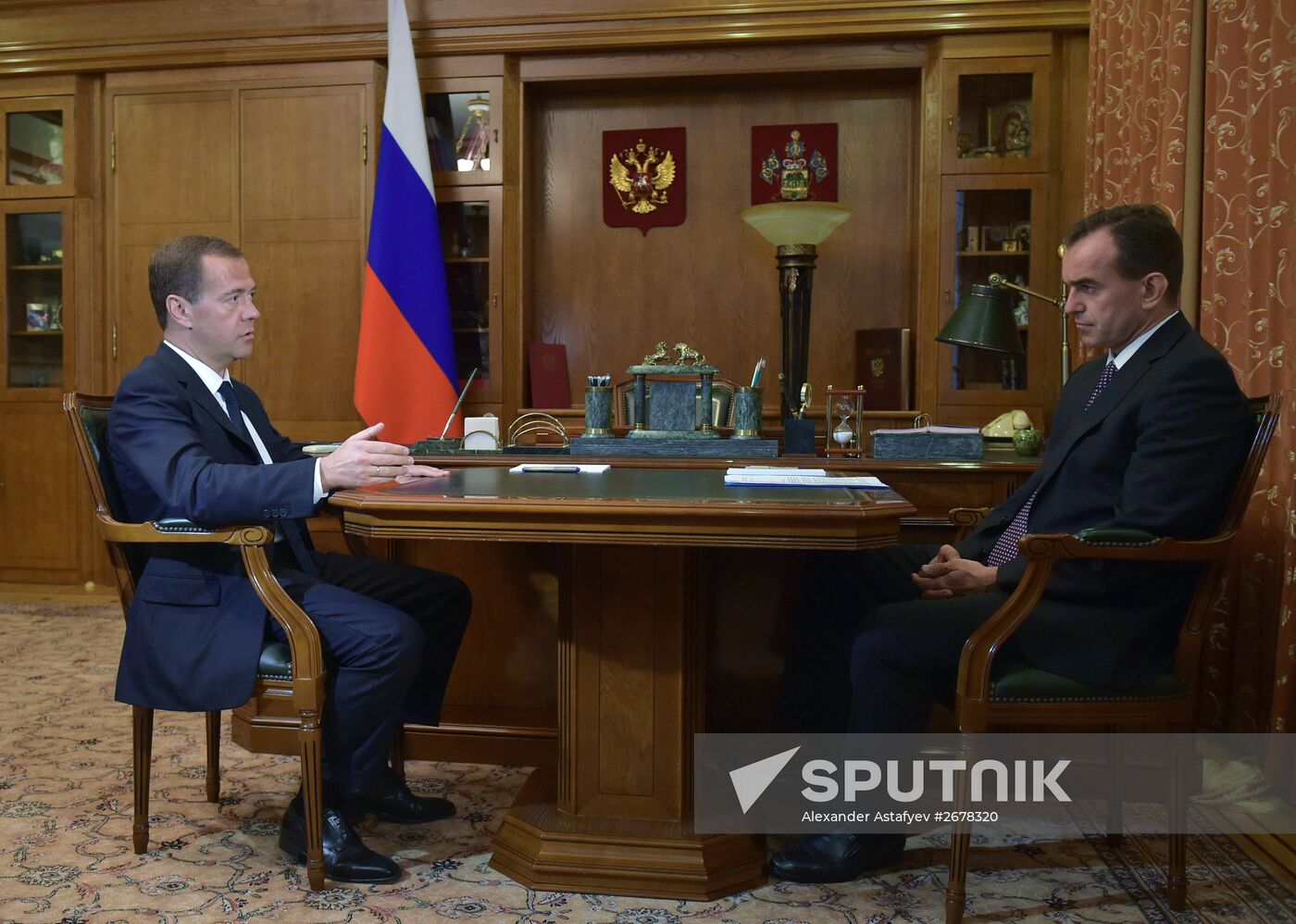 Russian Prime Minister Dmitry Medvedev's working visit to Southern Federal District