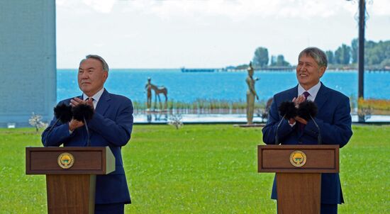 Kyrgyzstan and Kazakhstan open borders