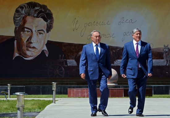 Kyrgyzstan and Kazakhstan open borders