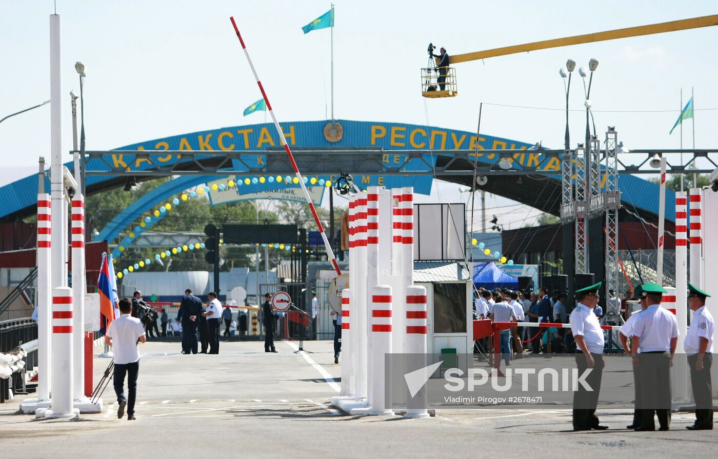 Kyrgyzstan and Kazakhstan open borders