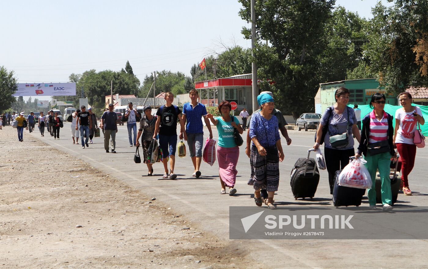 Kyrgyzstan and Kazakhstan open borders