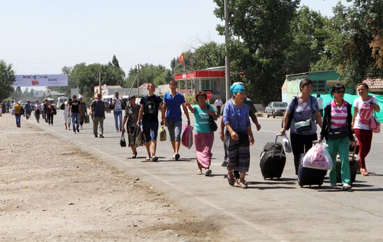 Kyrgyzstan and Kazakhstan open borders