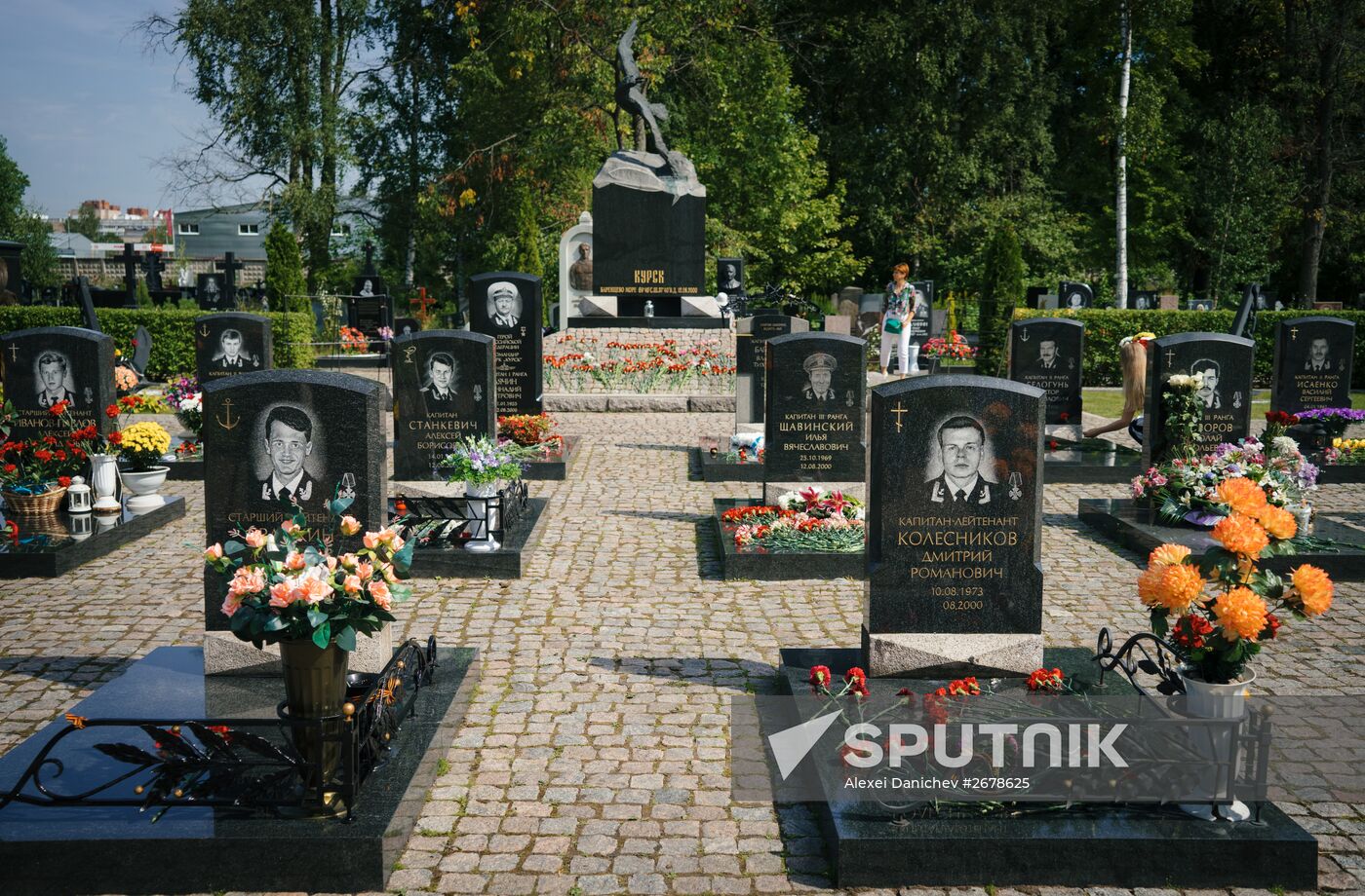 Kursk disaster anniversary
