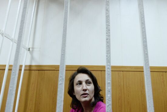 Court considers arrest of Viktoria Pavlenko who is accused of stealing guide dog