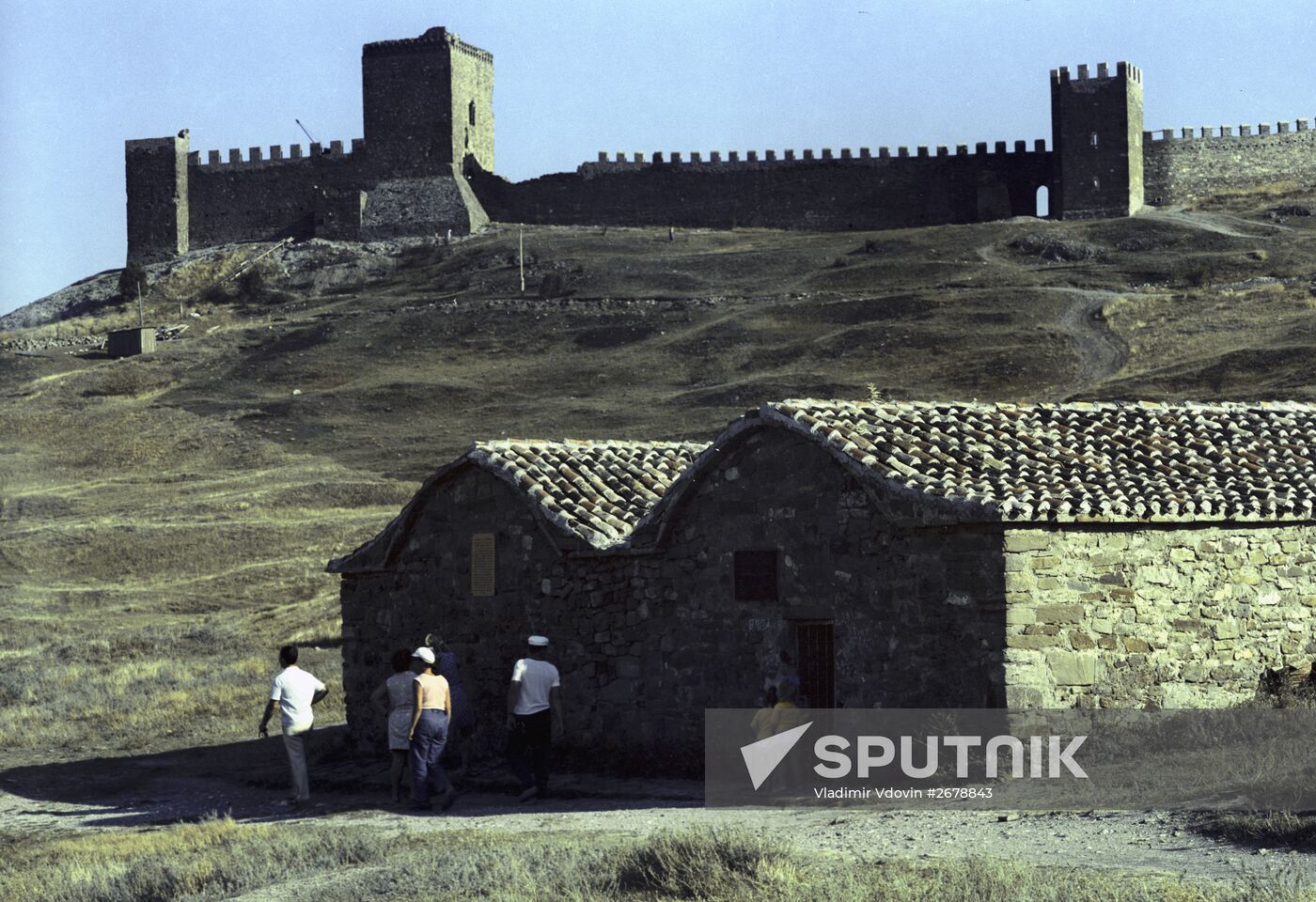 The Sudak fortress museum-preserve