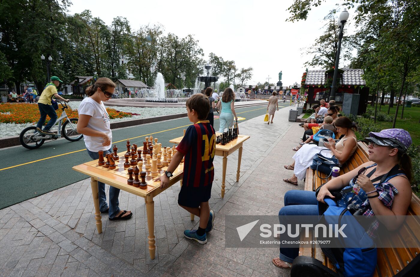 Summer in Moscow. Fruit Preserve Festival