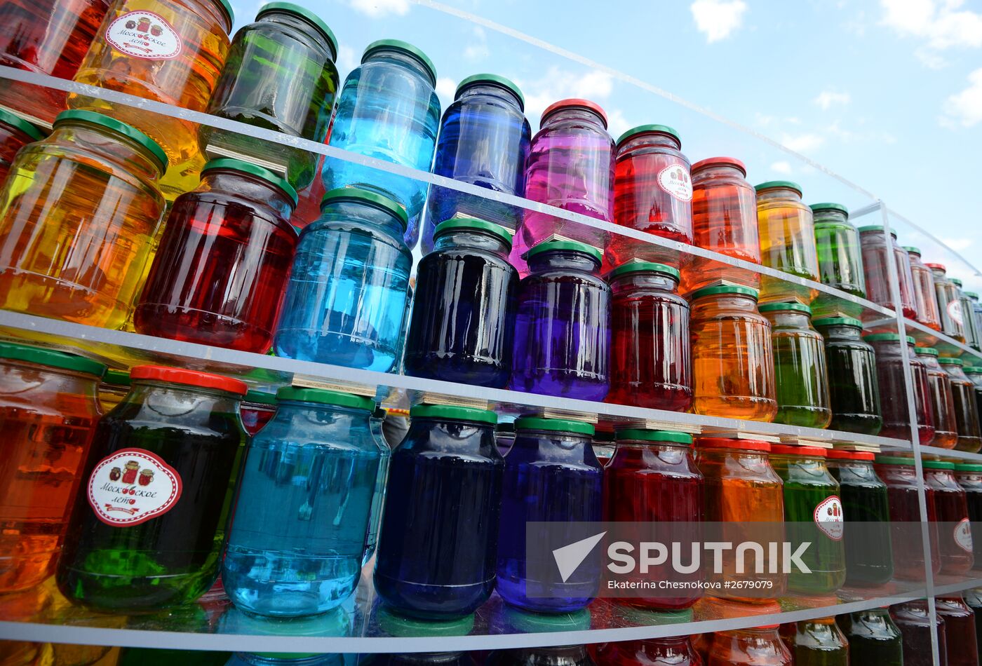 Summer in Moscow. Fruit Preserve Festival