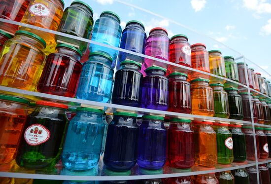 Summer in Moscow. Fruit Preserve Festival