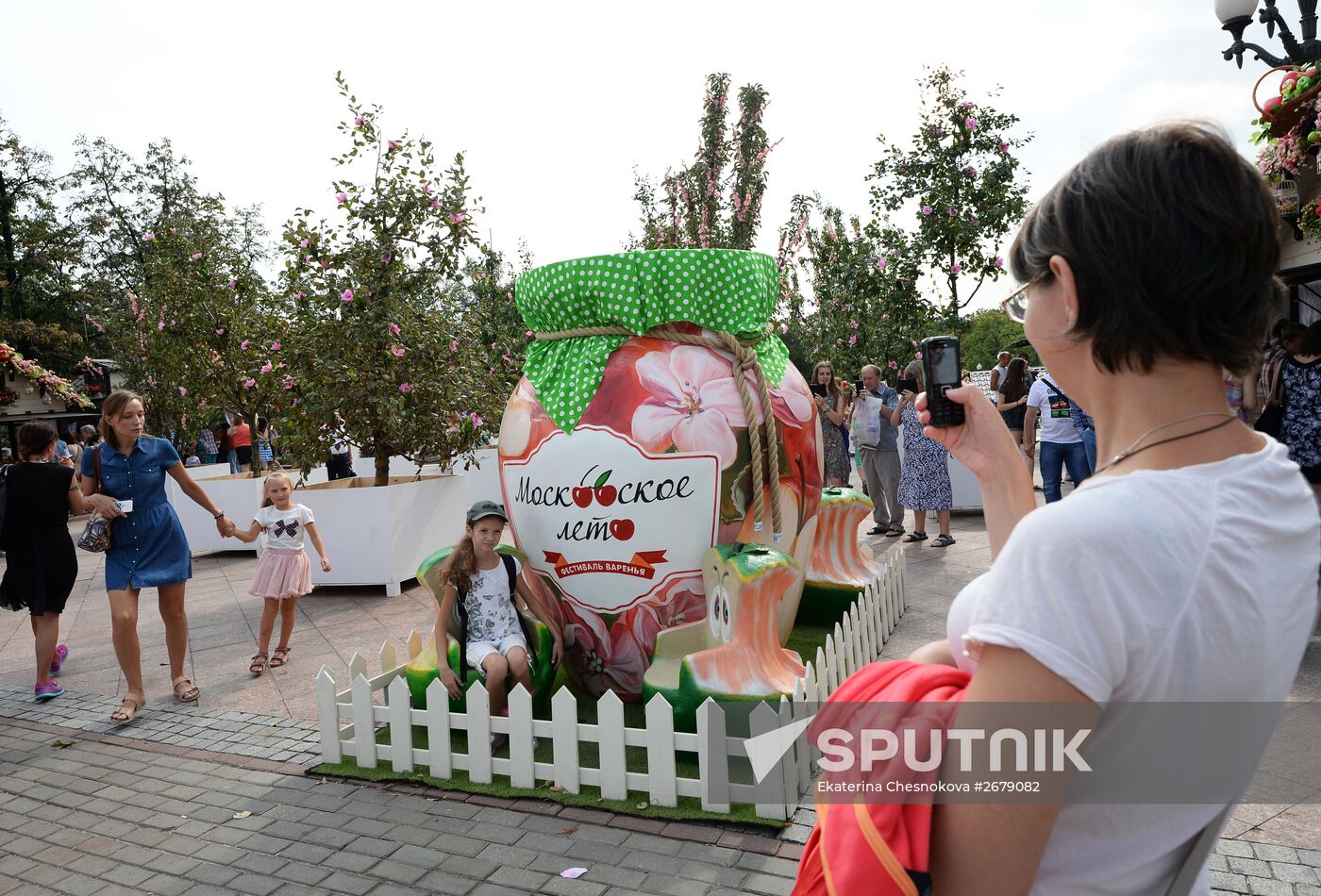 Summer in Moscow. Fruit Preserve Festival