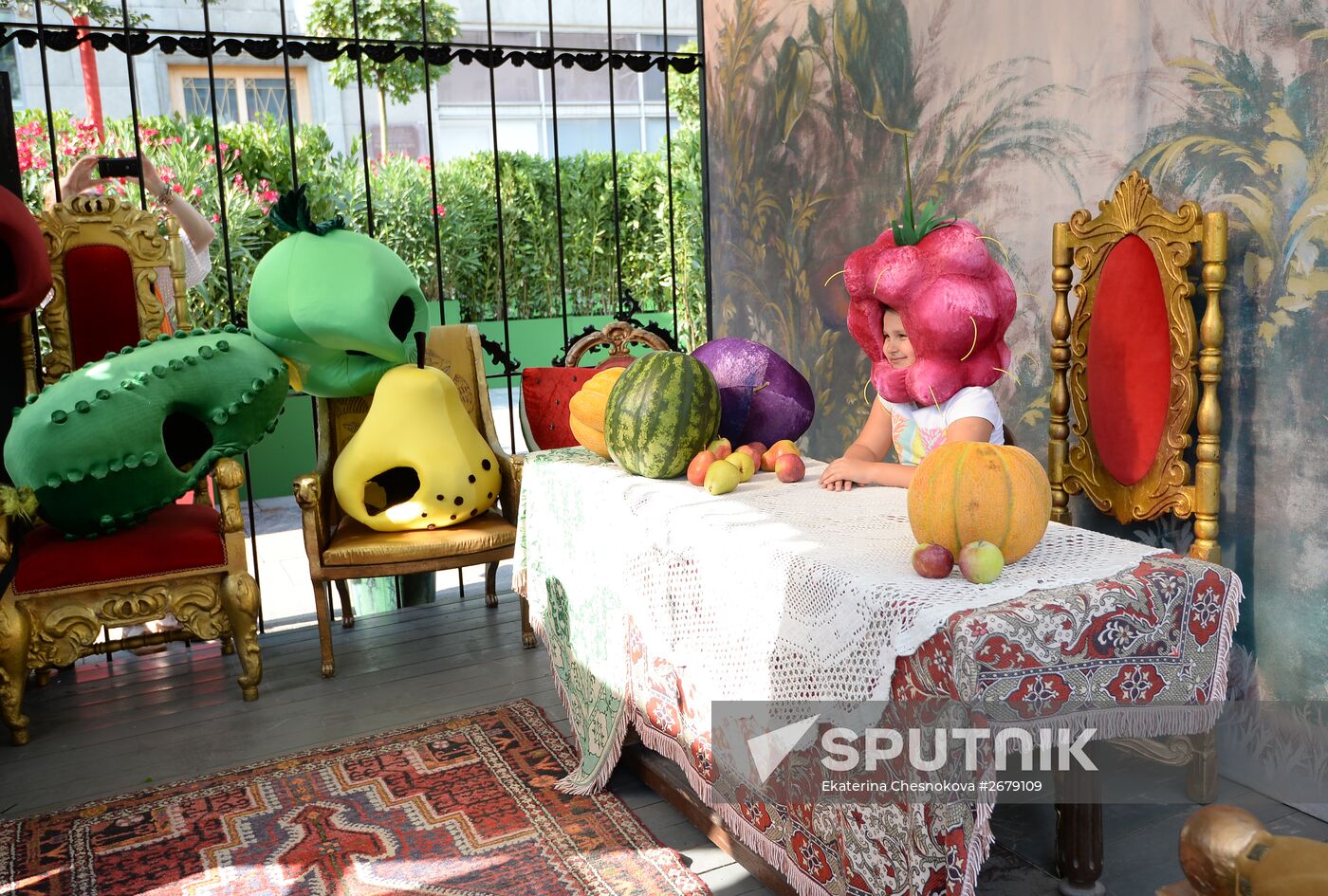 Summer in Moscow. Fruit Preserve Festival