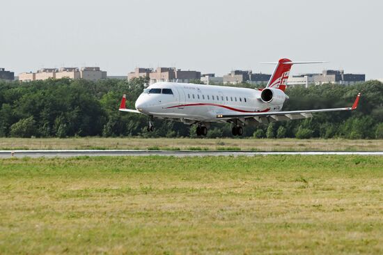 Welcome ceremony for the first GeorgianAirways flight in Rostov-on-Don