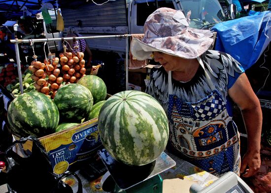 Agricultural fair in Vladivostok