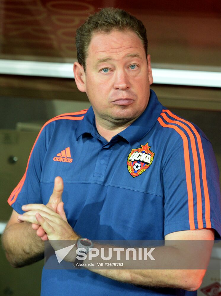 Russian Football Premier League. Spartak vs. CSKA