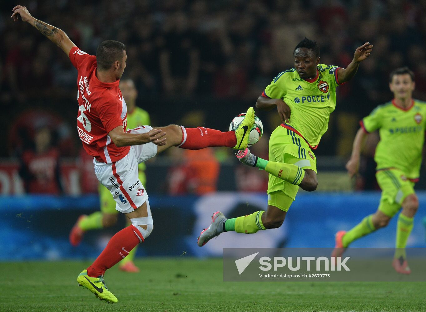 Russian Football Premier League. Spartak vs. CSKA
