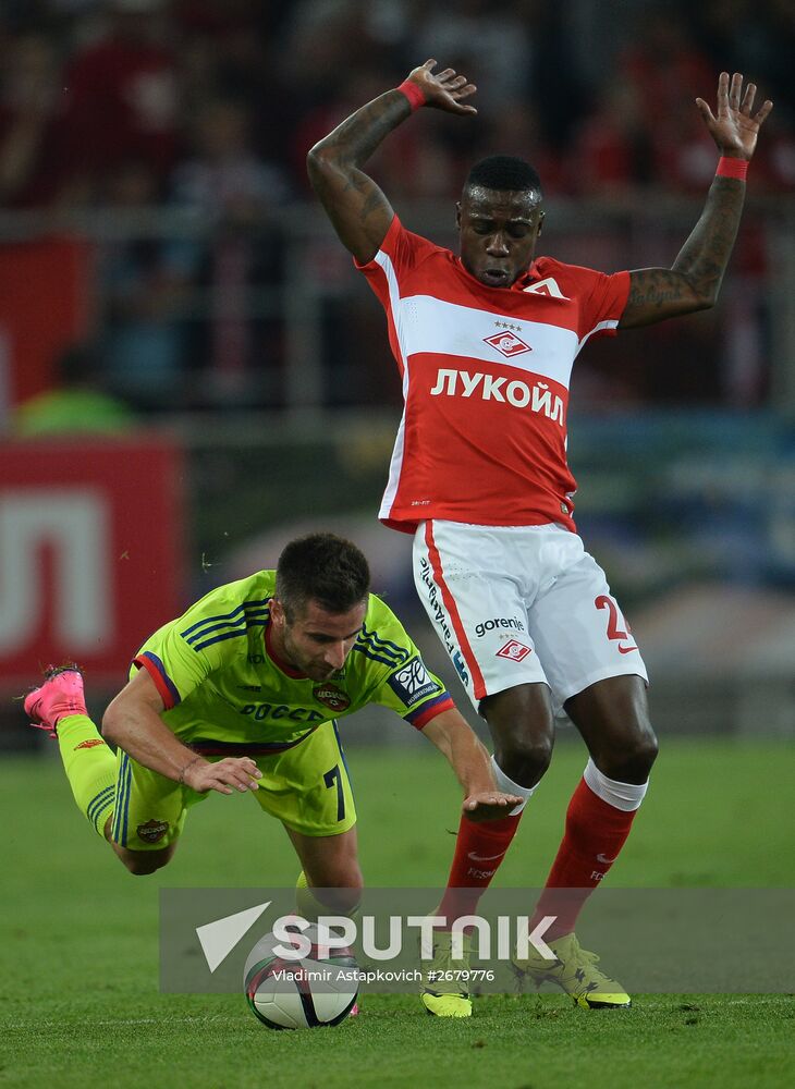 Russian Football Premier League. Spartak vs. CSKA
