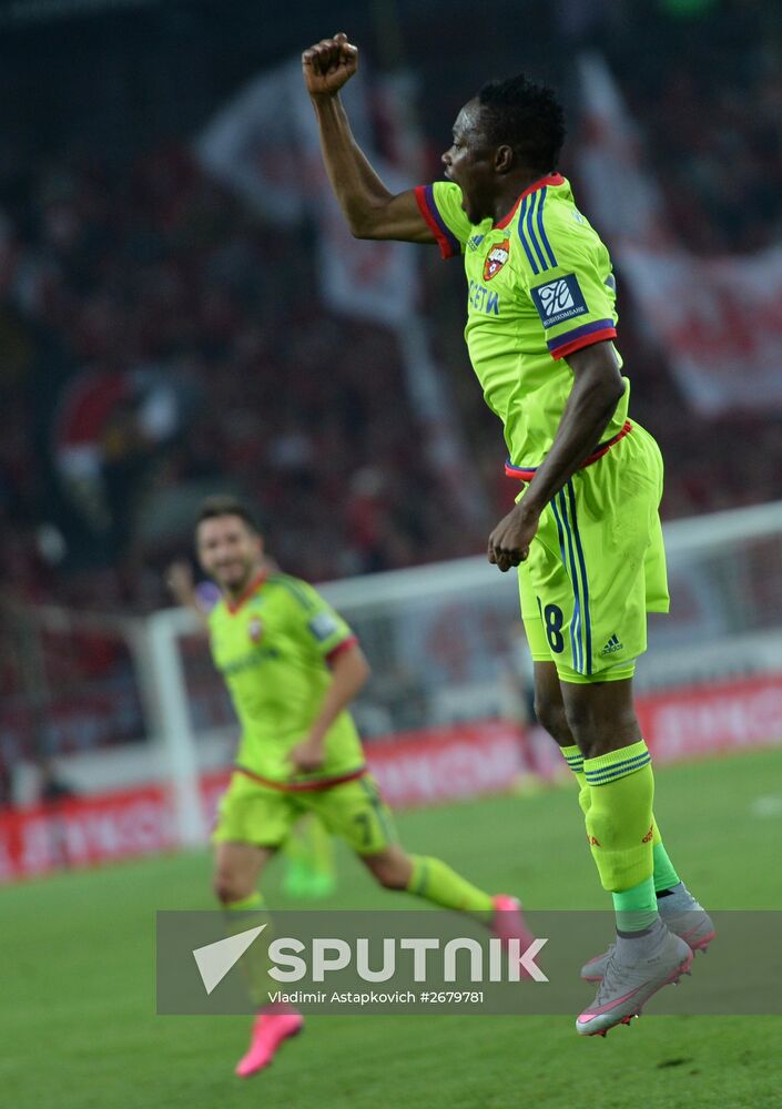 Russian Football Premier League. Spartak vs. CSKA