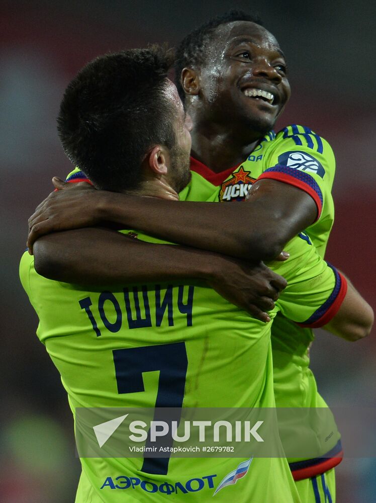 Russian Football Premier League. Spartak vs. CSKA