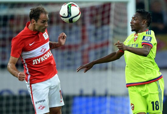 Russian Football Premier League. Spartak vs. CSKA