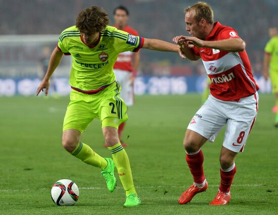 Russian Football Premier League. Spartak vs. CSKA