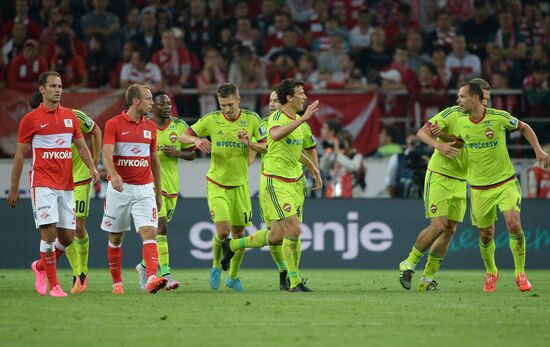 Russian Football Premier League. Spartak vs. CSKA