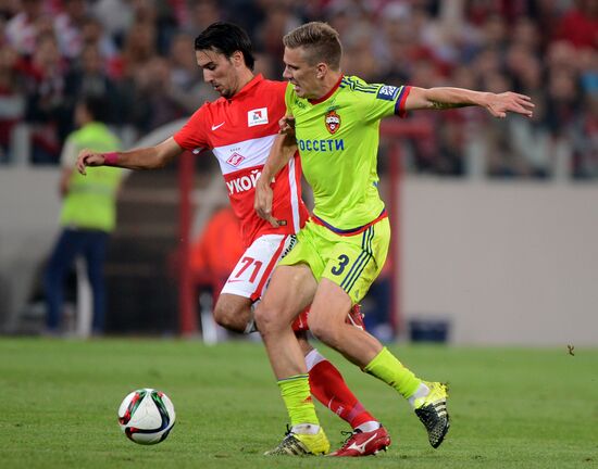 Russian Football Premier League. Spartak vs. CSKA