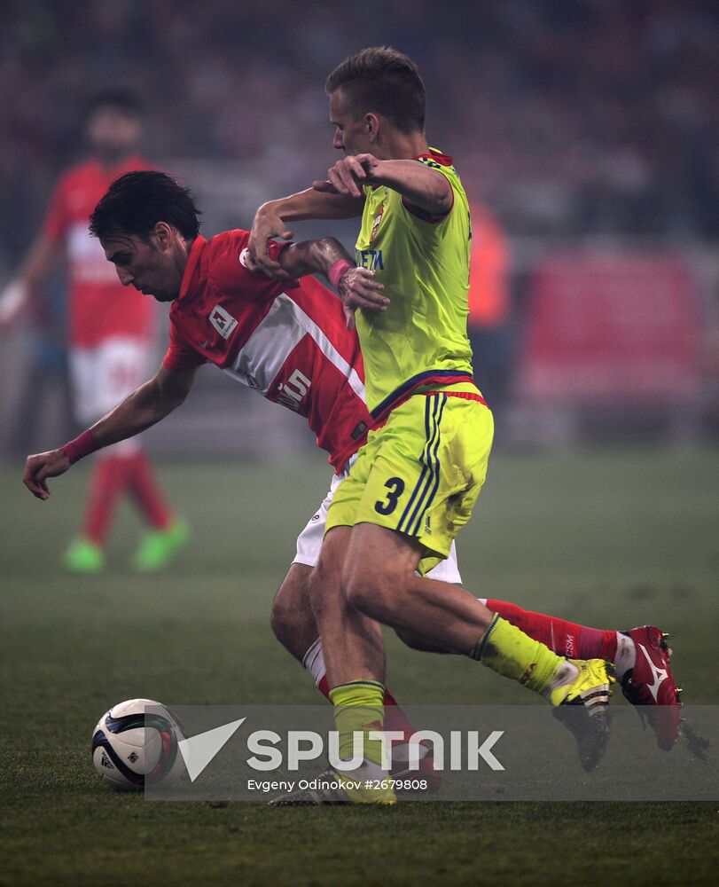 Russian Football Premier League. Spartak vs. CSKA