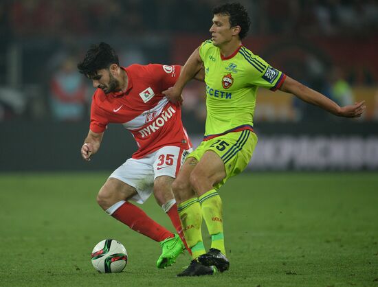Russian Football Premier League. Spartak vs. CSKA