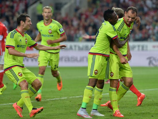 Russian Football Premier League. Spartak vs. CSKA