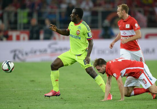 Russian Football Premier League. Spartak vs. CSKA