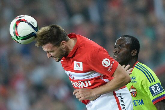 Russian Football Premier League. Spartak vs. CSKA