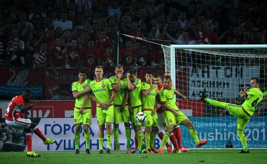 Russian Football Premier League. Spartak vs. CSKA